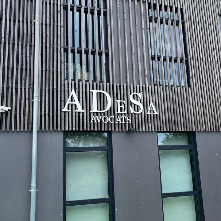Cr&eacute;ation de lettres reliefs &agrave; Lille